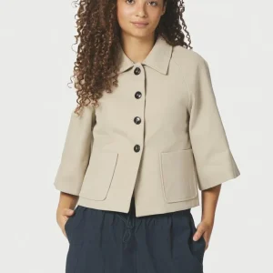 Rosemma Trench Mini Jakke - Beige