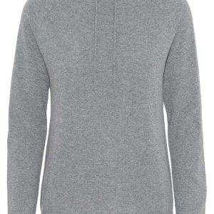 Hættebluse i cashmere